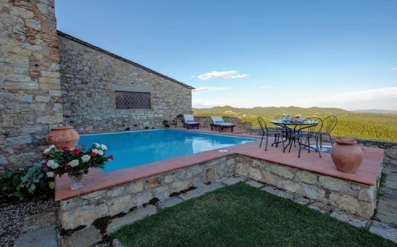 Elegant Villa Wing Of Castello Di Cacchiano By Vacavilla Monti di Sotto Exterior foto